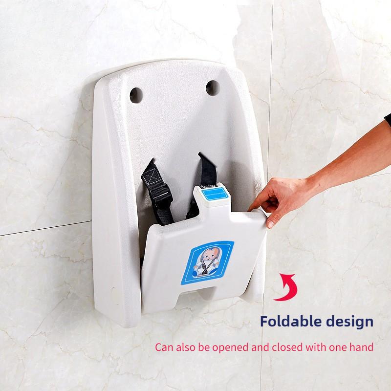 Multifunctional Newborn Diapers Changing Table Nursery Room Baby Care Table Foldable Baby Lounge Chair Wall Mounted