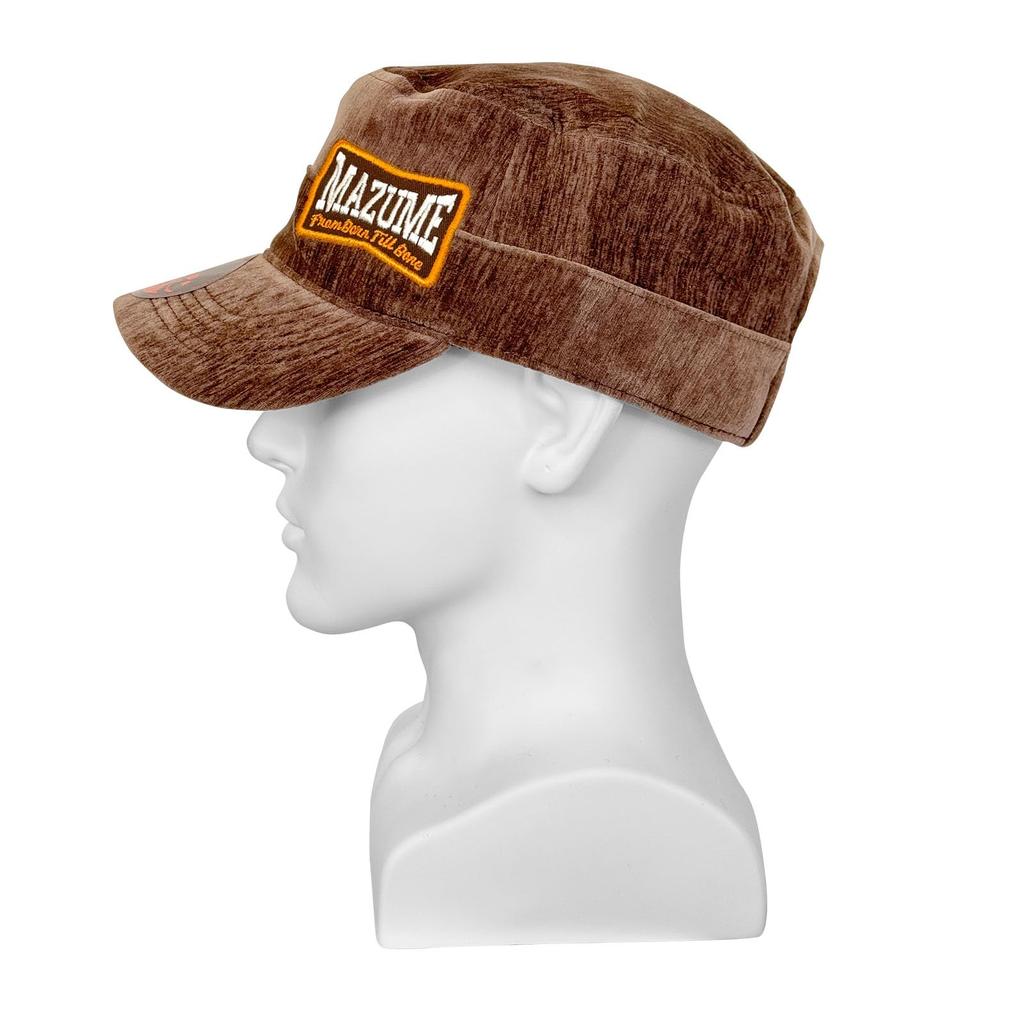 Mazume Velour Work Cap MZCP-F754-03 Brown