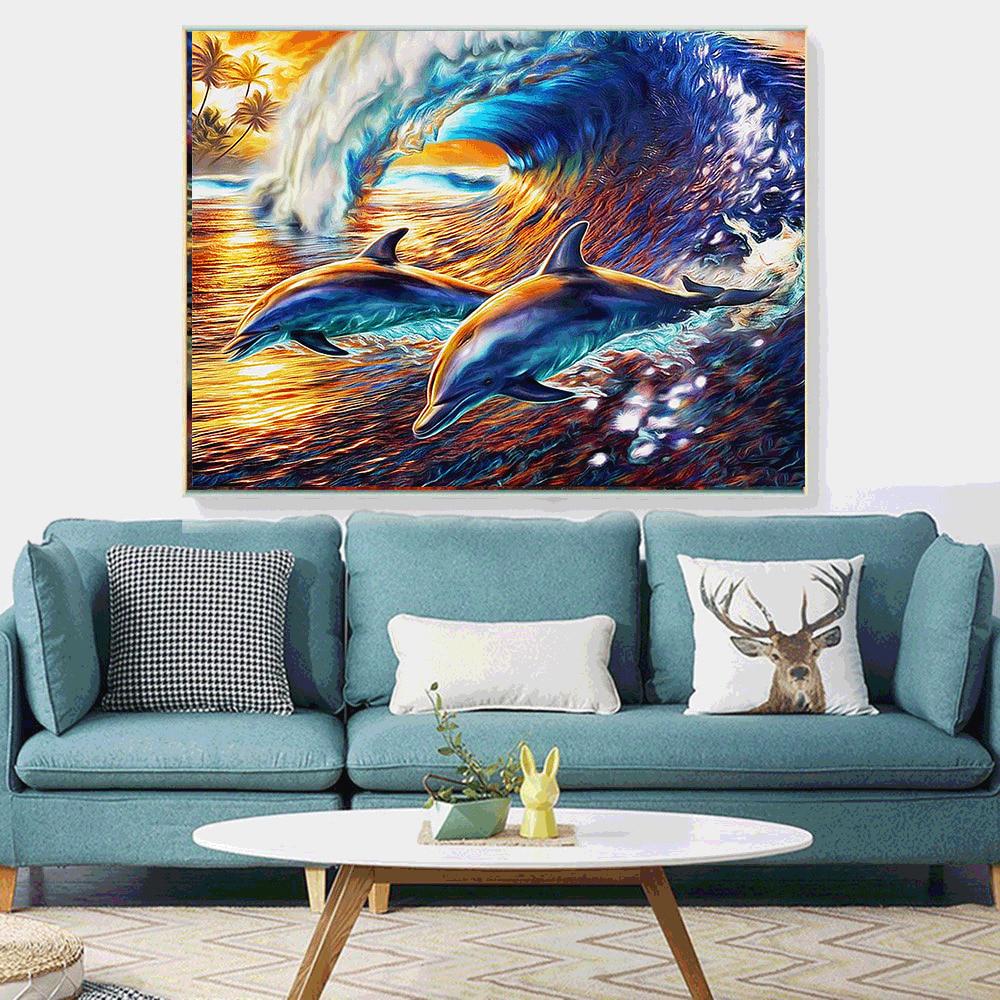 5d Diamond Painting Arrivals Animals Picture Of Rhinestones Diamond Embroidery