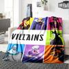 1pc Villains3 Blanket, Gift, for Men and Women, Soft Blanket, Good for Sofa Bed Couch Travel, Lightweight Flannel Blanket