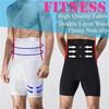 Boxer pentru bărbați Chiloți pentru controlul burticii Pantaloni scurți cu talie înaltă Lenjerie de corp pentru slăbire