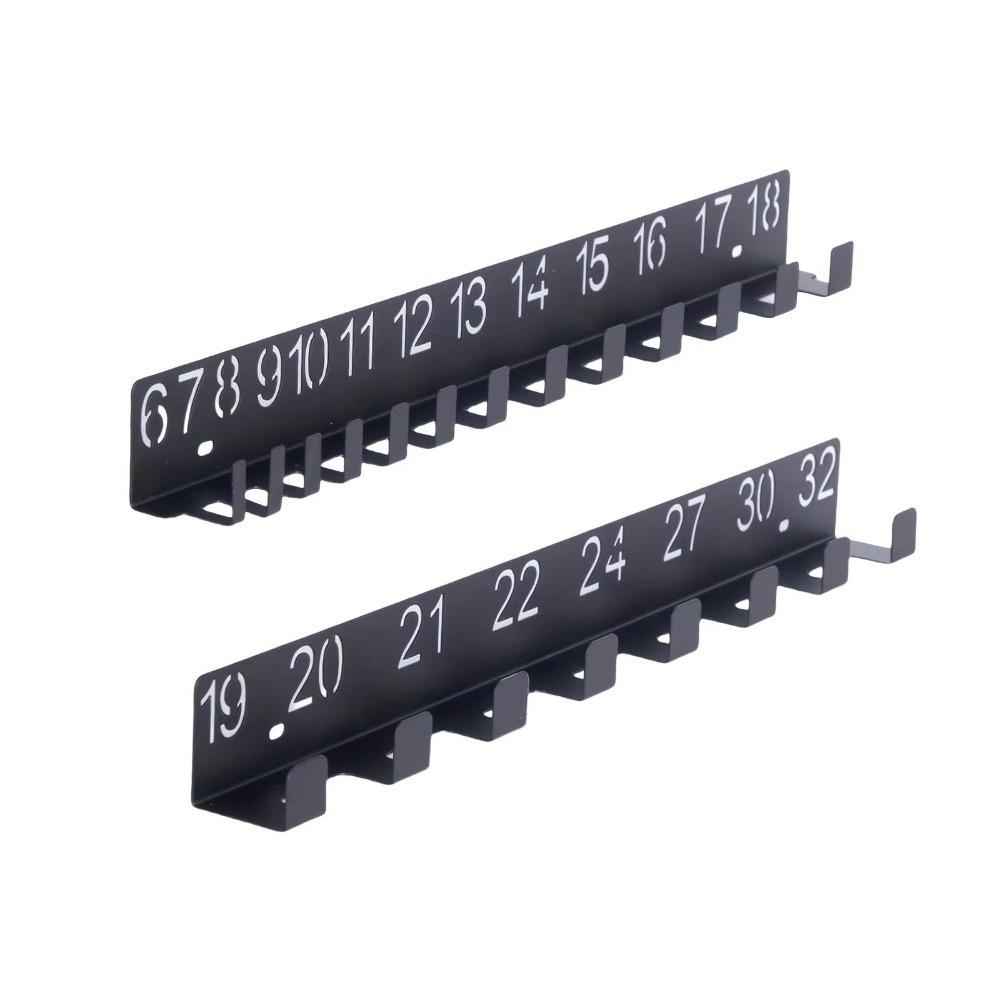 Wall Mount Wrench Organizer Rack Multi-functional Tool Organizer Hanging Hooks New Wrench Hanger