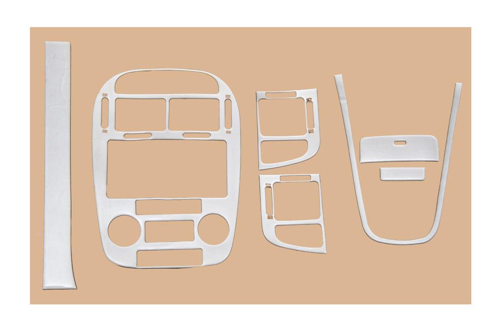 

Panel covers 2006-2009 Aluminium, climate for Kia Cerato 1