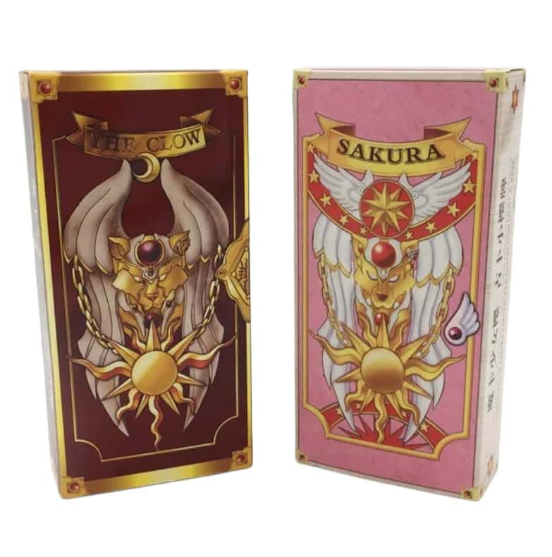 Correspondence Cardcaptor Sakura Clow Card Kinomoto Complete Magic Girl Fortune-telling Tarot Cosplay Tools Moe Goods Gift (Sakura Card) Parallel