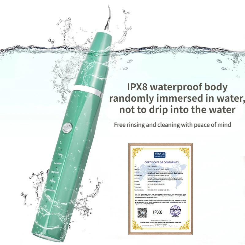 

Home Ultrasonic Scaler Intelligent Calculus Remover Electric Waterproof Stain Remover Safe and Convenient Personal Care Tools чёрный