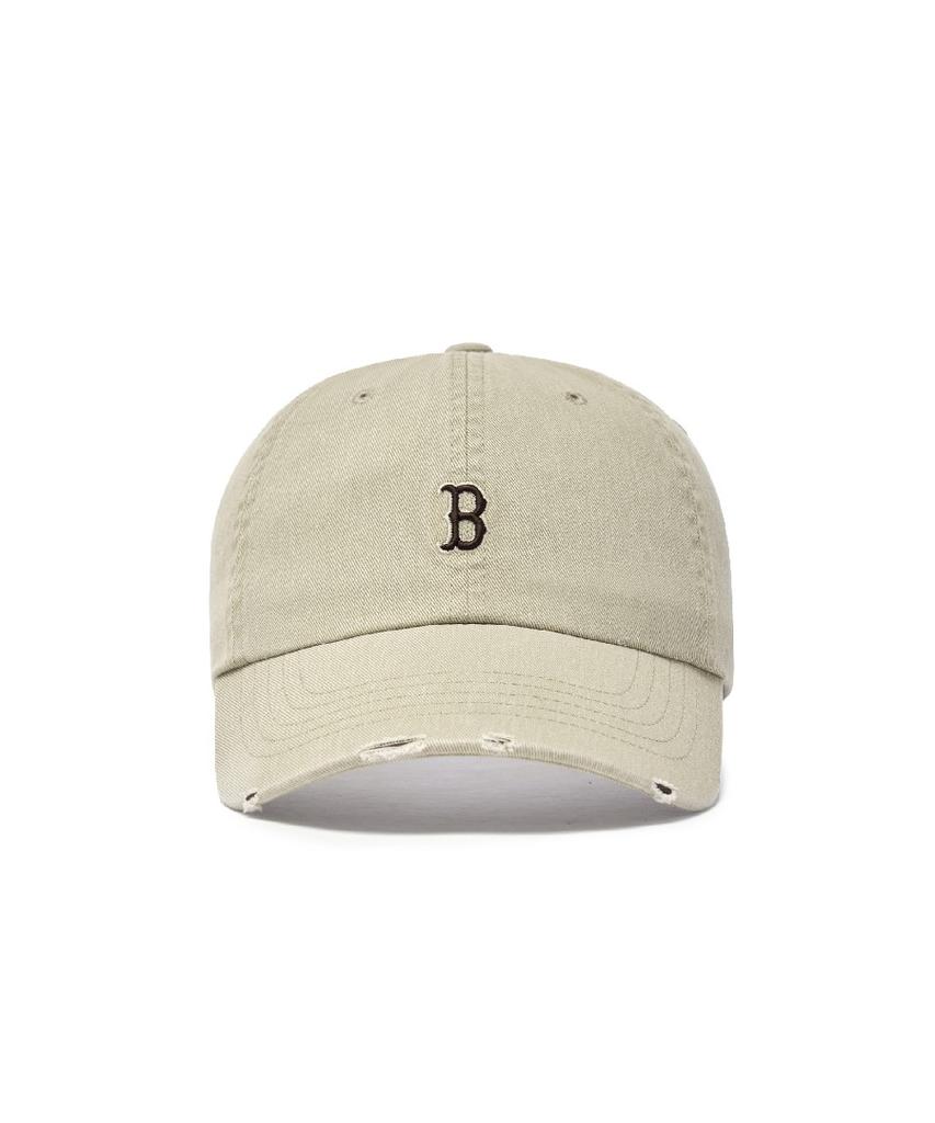 Emelbi Vintage Nano Unstructured Ball Cap Bos (Beige)