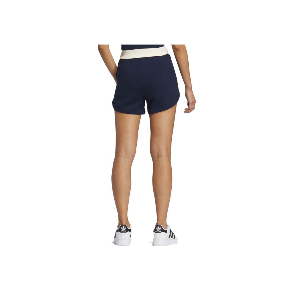 Adidas Originals X Notitle Co-Branded Collection FW23 Contrast Pocket Drawstring Shorts Women Bottoms Blue IN1074