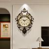 Vintage Classic Large Metal Wall Clock Living Room Office Bar Creative Wall Decor Art Silent Clock Modern Home Clock Family Gift