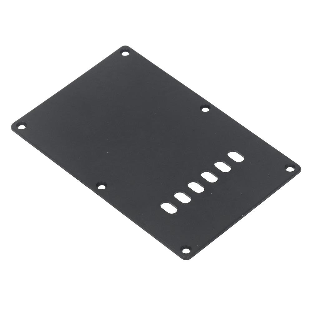 Plastic Material Tremolo Cover Plate Black Color Guitar Accessories Kit For Electric Guitar