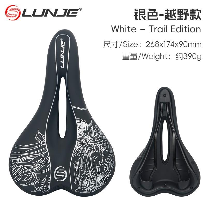 Ultra Soft Bike Saddle With Extra Padding Shock Absorption Mountain Road Cycling Comfort