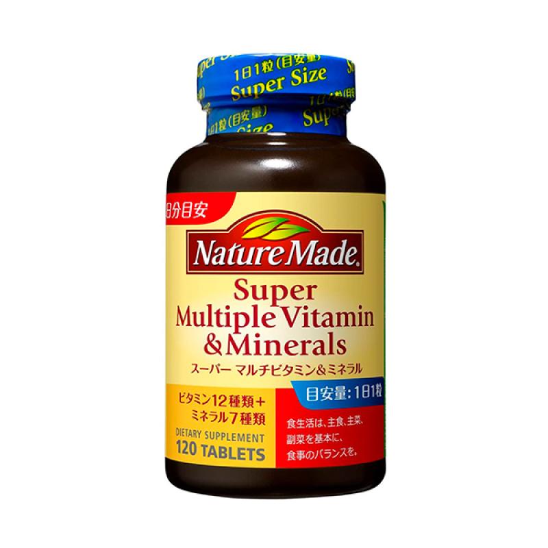 

Nature Made Super Multi Vitamin & Mineral 120 Capsules/120 Day Supply