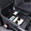 Black ABS Center Armrest Storage Box Organizer Tray For Toyota Tundra