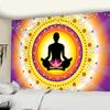 Indische Buddha Statue Wandteppich Hängen Mandala Psychedeli Yoga Männer Frauen Meditation Teppich Boho Decor Hintergrund Tuch