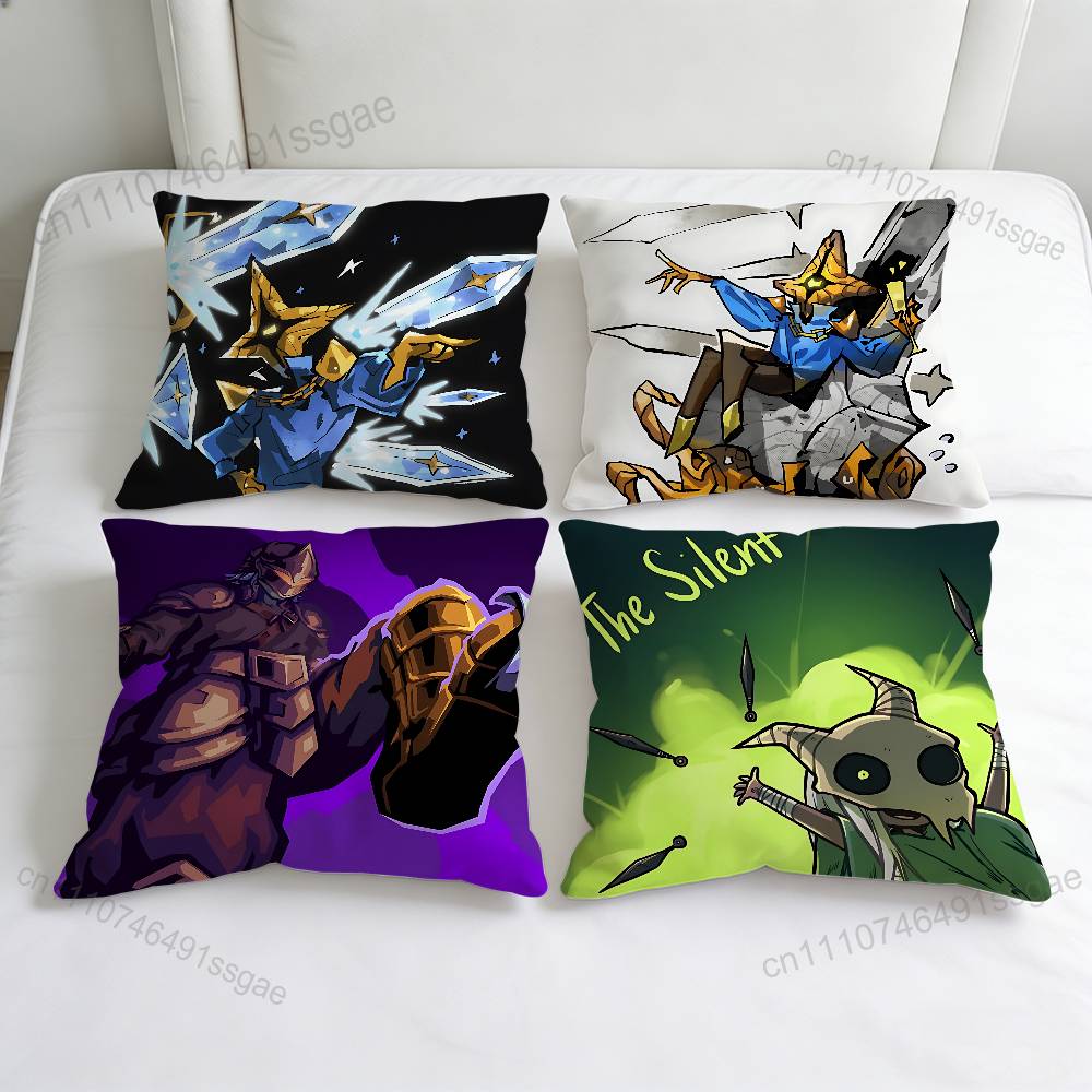 Hot Game SSlay the Spire Square Pillow Cover Decorative Throw Pillow Case for Sofa Couch Bed Home Car Living Room Decoration