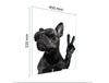 GLASS CUTTING BOARD 45x52 Dog