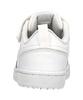 Athletic School Court Borough Low 2 [Nike] Girls' Kids' Shoes, Shoes, Shoes, Low-Cut Sneakers, PSV, Casual, School, BQ5451, White/White/White, 17.0cm