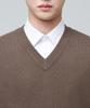 MUSINSA STANDARD Lambswool V-Neck Knit Vest [Mocha]