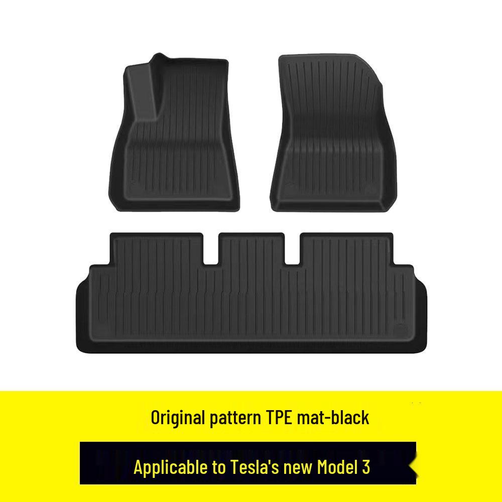 Tesla Model Y/3 Floor Mats & Model 3 Highland Trunk Mats - New Version