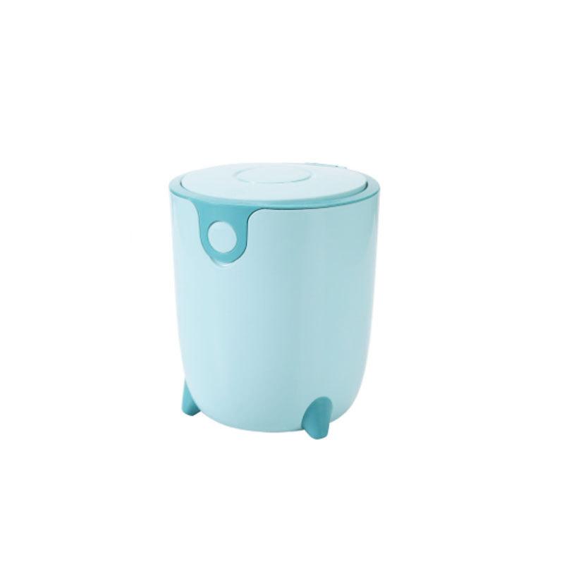 

Mini Version Desktop Trash Can Press-type Living Room Table Waste Paper Bin Car Bedroom Dining Table Top Trash Can