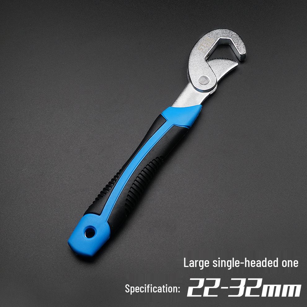 Universal Multi-functional Adjustable Pipe Wrench with Large and Small Jaw Openings