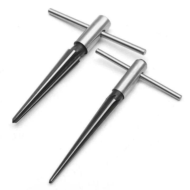 Cone Reamer Round/Hex Shank Woodworking Tool Chamfer Hole Expanding Drilling for Wood Board