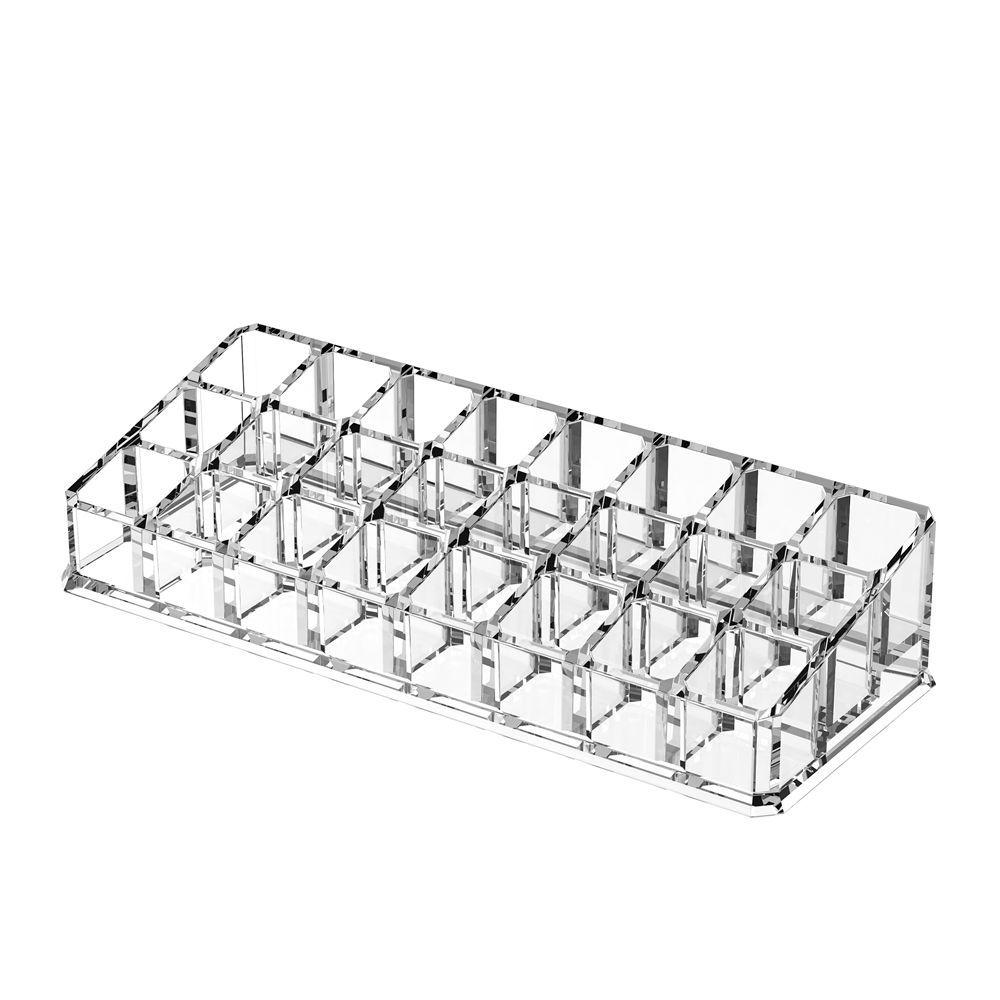 Luxury Large-Capacity Cosmetic Organizer for Lipstick & Skincare with Multi-Functional Compartments