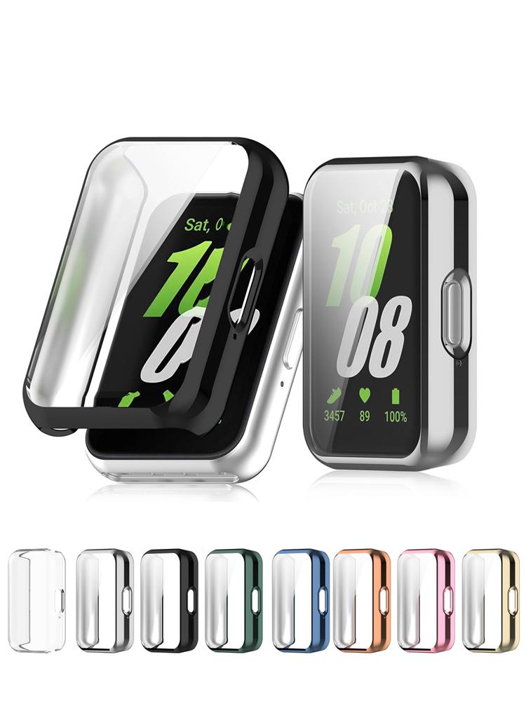 Screen Protector For Samsung Galaxy Fit 3 Case Soft TPU Bumper Shell Smart Watch All-around Protective Galaxy Fit3 Accessories