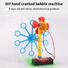 Toys Diy Bubble Machine Assembling Model Material Kits Students Educational Science Experiment Technology Toys For Children