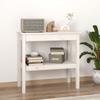 Day and Night - Day and Night Solid White Pine Wood Console Table 80x40x75 Cm
