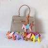 Cute Angel Wing Horse Keychain Pendant for Women Girls Fashionable Mini Horse Shape Bag Charm Oranemnt for Handbags