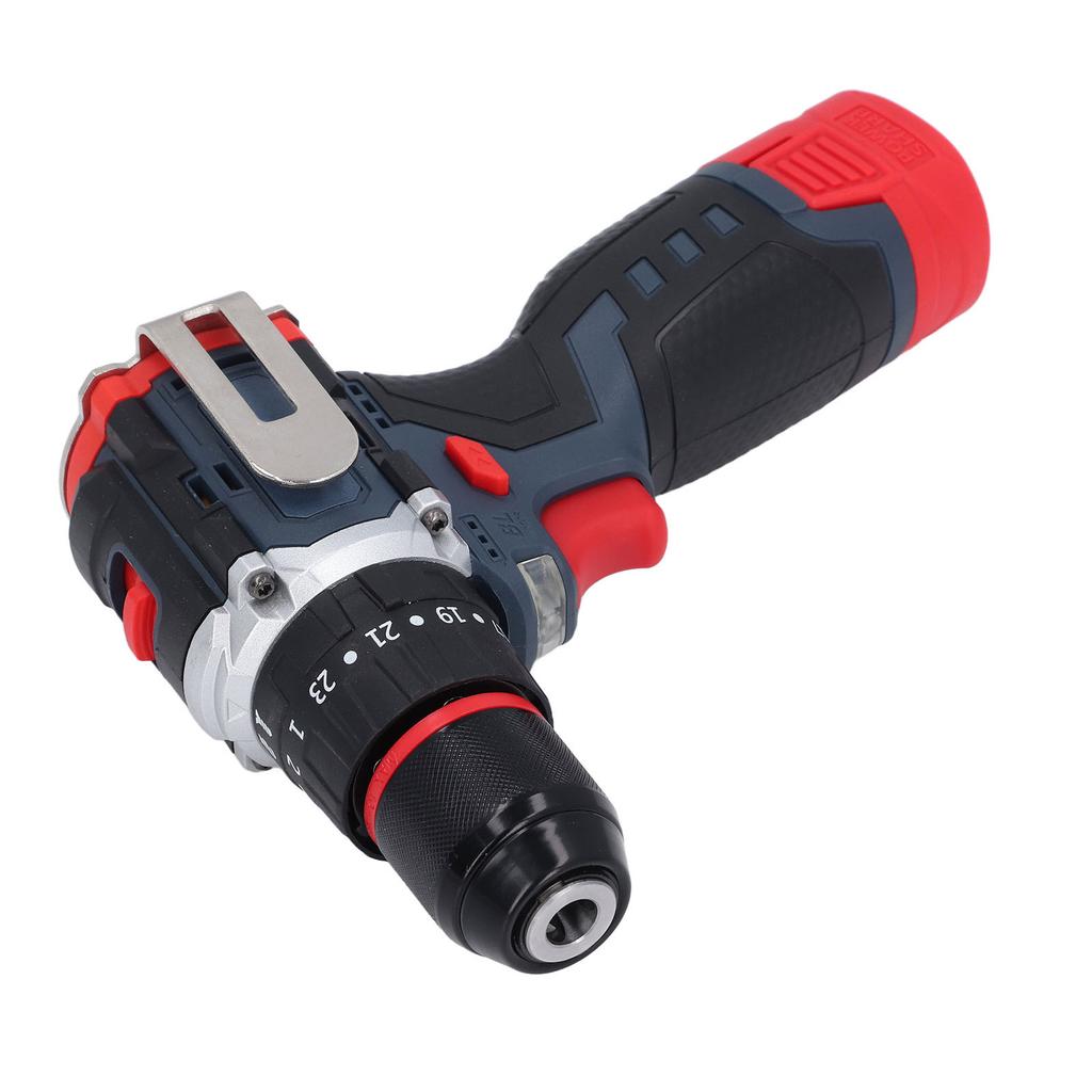 18V Electric Power Drill Set Pure Copper Brushless Motor Cordless Drill Driver for Wood Metal Cerami