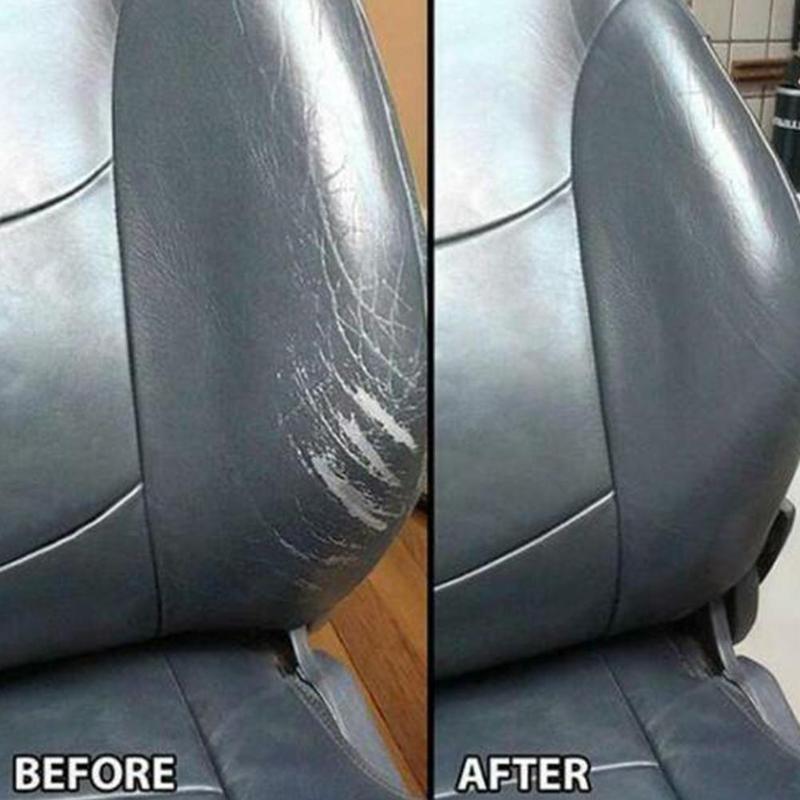 Car Seat Sofa Leather Repair Cream Damaged Treatment Leather Refurbishing Maintenance Cleaner for Car Home Supplies Paint Care