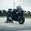 For YAMAHA R7 2022-2025 Motorcycle Beak Winglet Downforce Naked ABS Plastic Frontal Spoilers Front Lower Lip Spoiler Fixed Wing