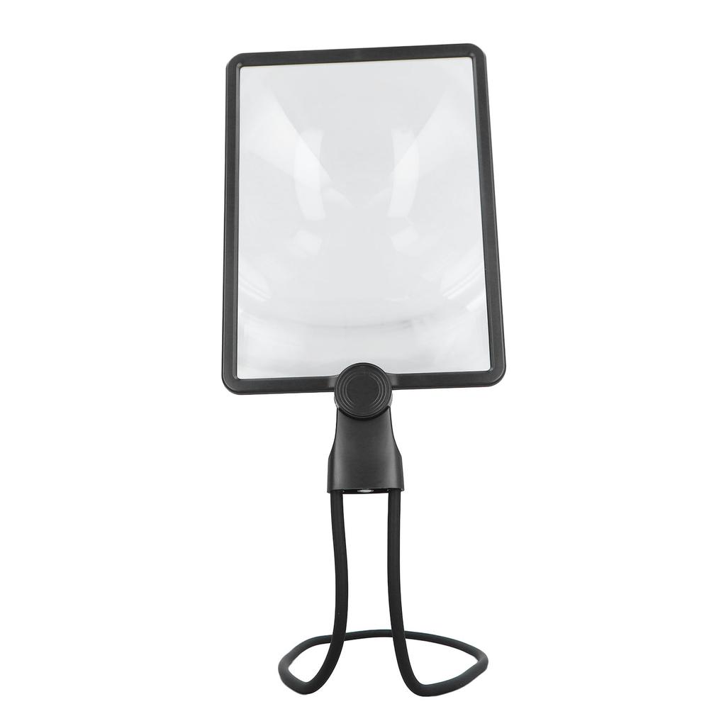 Forstørrelsesglass LED Trådløs Halshengt Leseforstørrer 3X Forstørrelse Svanehals Høy