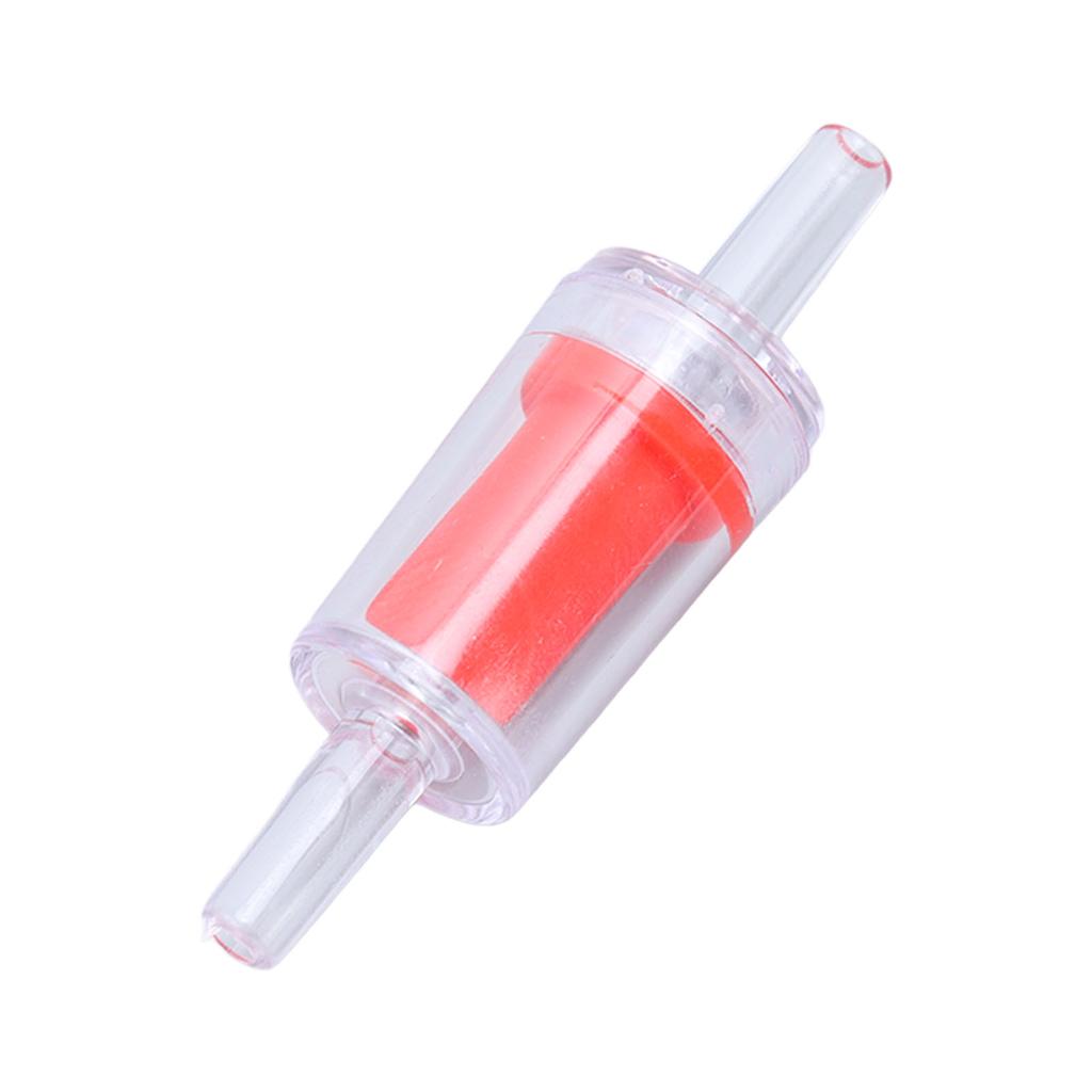 10 Pcs Check Valve 4mm PP Pump Aquarium 1 Way Water Stop Check Valve for Fish