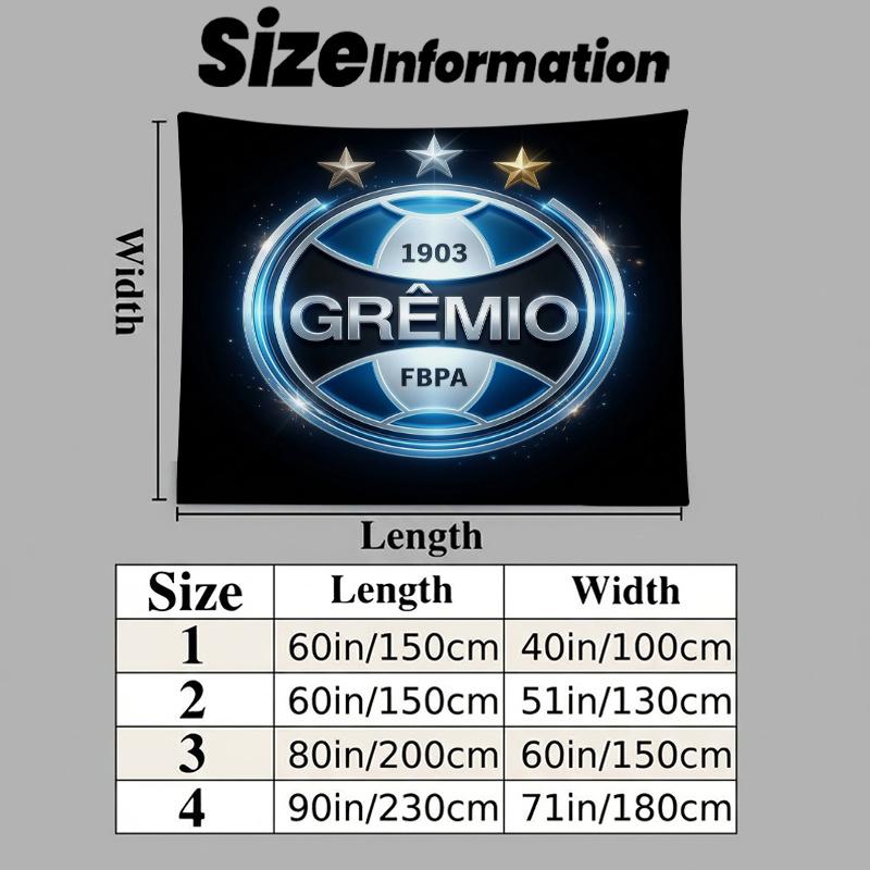 Gremio FBPA Printed Tapestry – Wall Hanging for Bedrooms, Dorms, and Home Decor