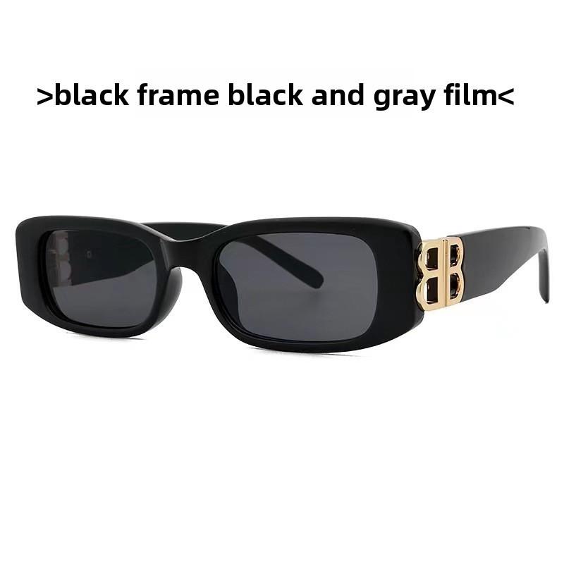 Lunettes de soleil carrées rétro pour femmes avec protection UV400 pour sorties mode et fêtes