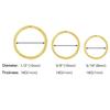 10Pcs Nose Rings Studs Surgical Steel 18 20G Nose Hoop Corkscrew L Shaped Nose Piercing Jewelry for Women