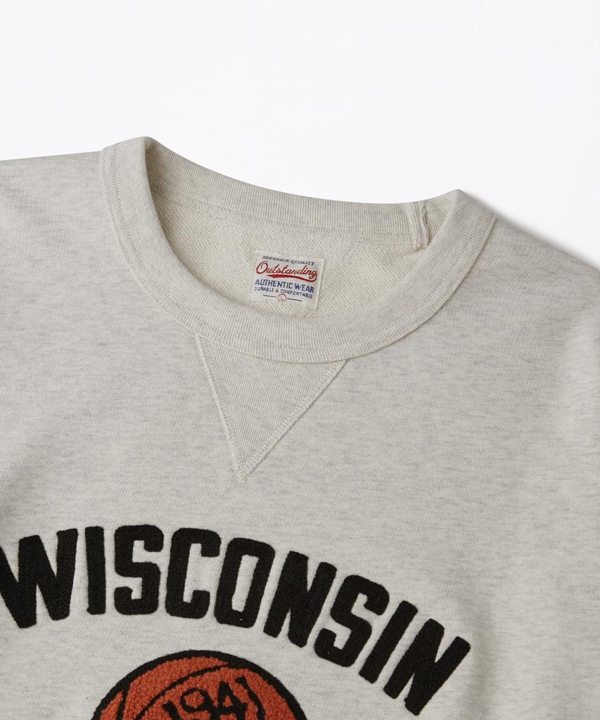 OUTSTANDING V.S.C Sweat(Wisconsin)_1%Oatmeal