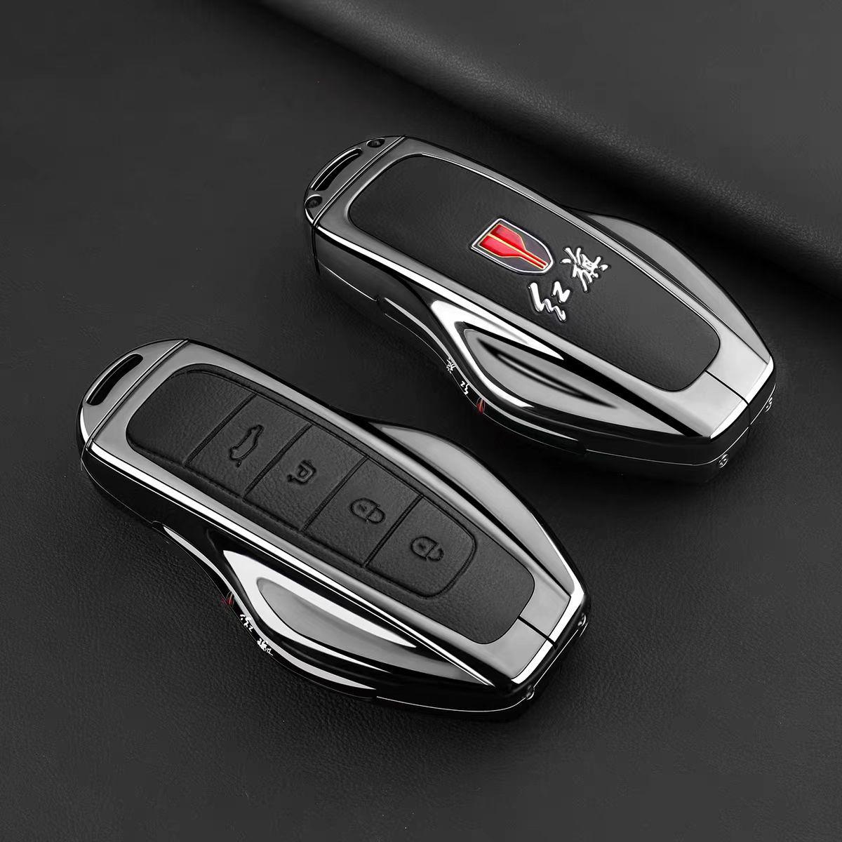

Fits Hongqi HS6 PHEV Key Cover FAW HS6, 220 Smart Hybrid, 240 Advanced, 2026 Model.