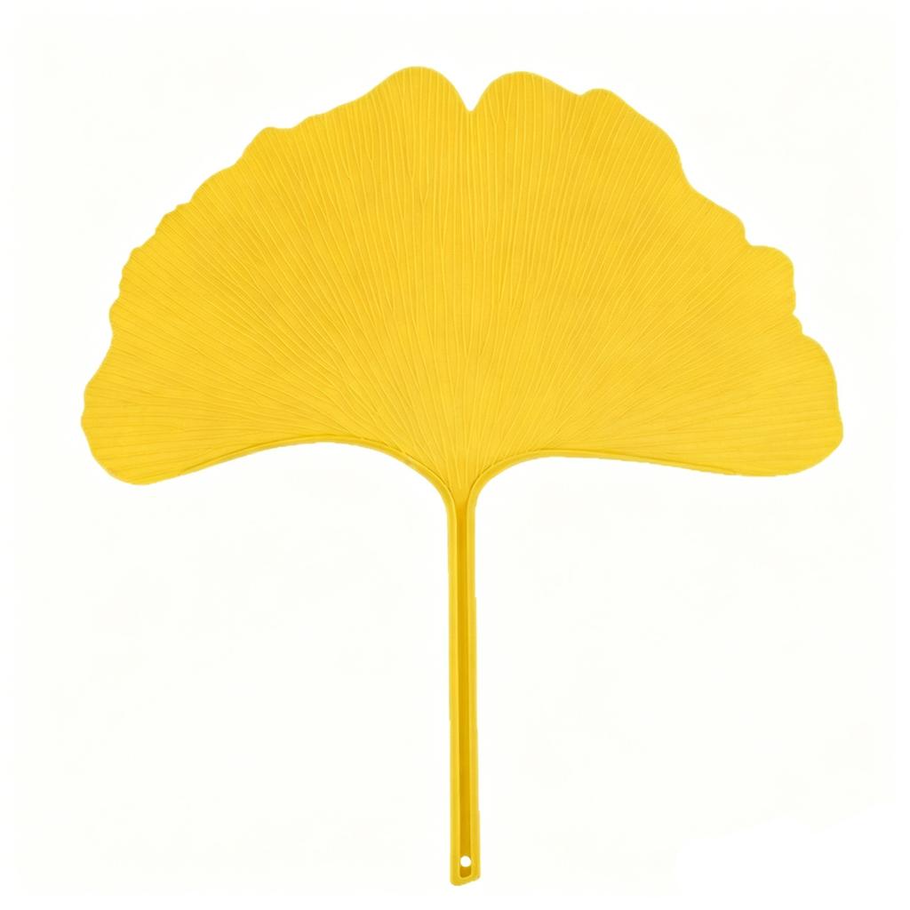 Leaf Fan, Handheld Portable Outdoor Fan, Summer Hand-cranked Fan.