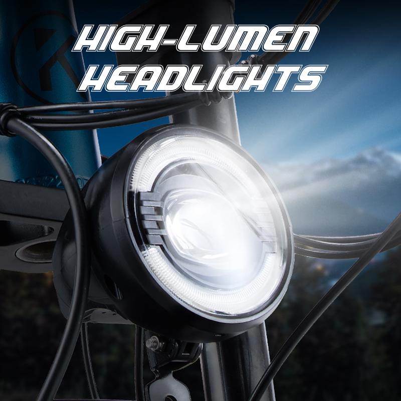 KIMDYMA K03 Adult Electric Bike, 48V20AH 960WH Battery, with Two 3000W Motors, 27.5-inch Wide Tyres, Electric Mountain Bike