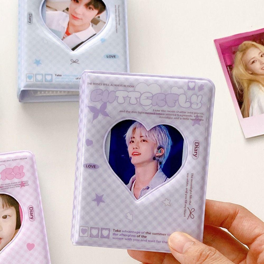 PVC Star-chasing Photo Album Cartoon Storage Album Pendant Mini Card Album  Card Storage