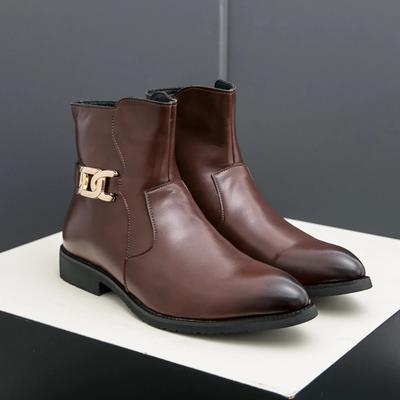 Hochwertige Herren Chelsea Boots Fad Britische Herren Kurzstiefel Designer Herren Motorradstiefel Klassische Leder Herrenschuhe Botas Hombre