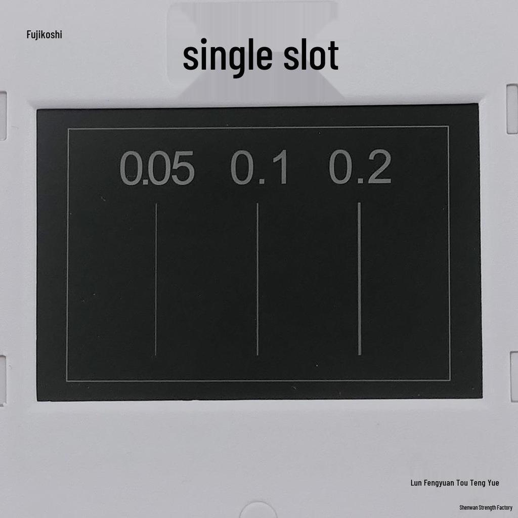 Young's Double-Slit Interference Experiment Lens & Diaphragm