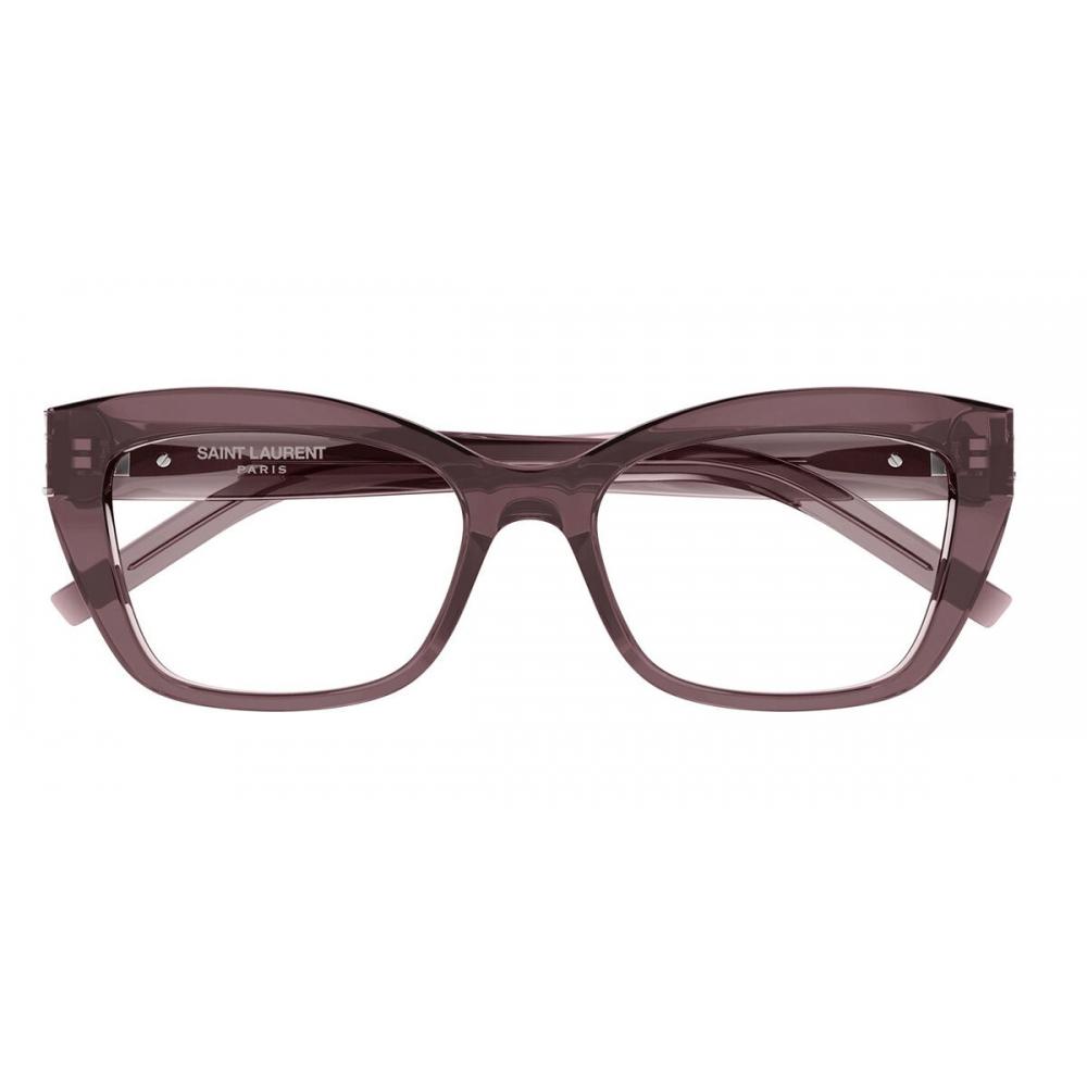 

Saint Laurent Sl M117 003 Women Eyeglasses Brown/53-17-140