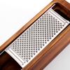 with Handle Stainless Steel Cheese Grater With Wood Container Cheese Slicer Set  Radish
