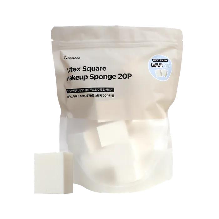 Latex Square Sponge 20P Refill