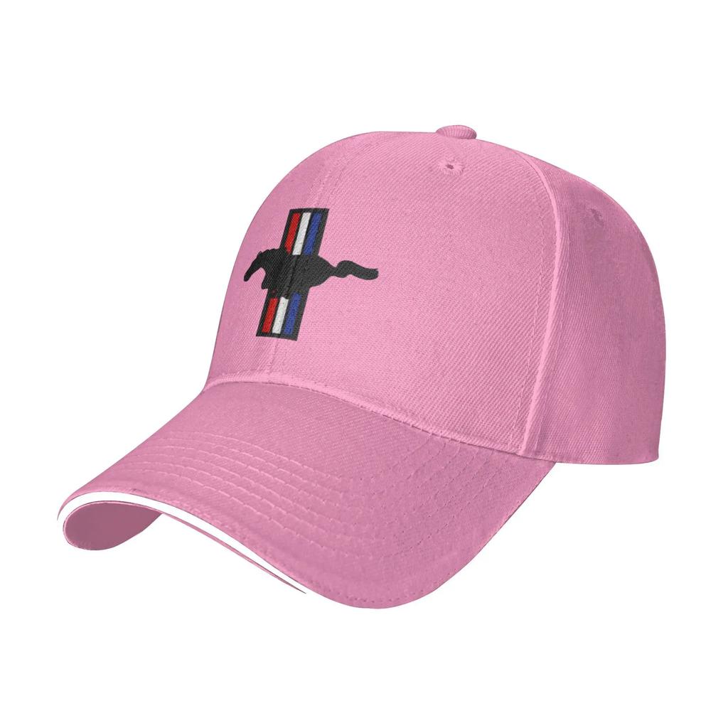 Summer Casual Baseball Cap M-Mustangs USA Black Horse Running Hippie Hip Hop Hats Unisex Women Adult Sun Visor Y2k Retro Caps
