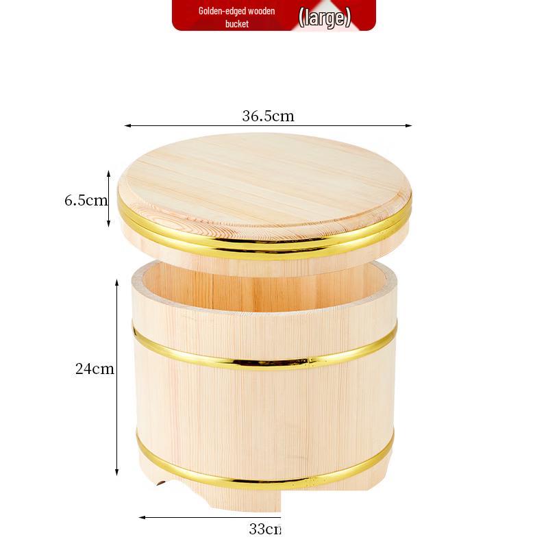 Ruhan Japanese Style Titanium Alloy Sushi Mixing Bowl